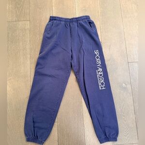 Sporty & Rich Blue Sweatpants
